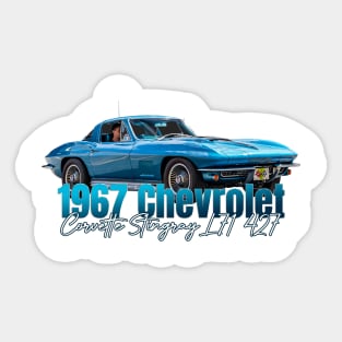 1967 Chevrolet Corvette Stingray L71 427 Sticker